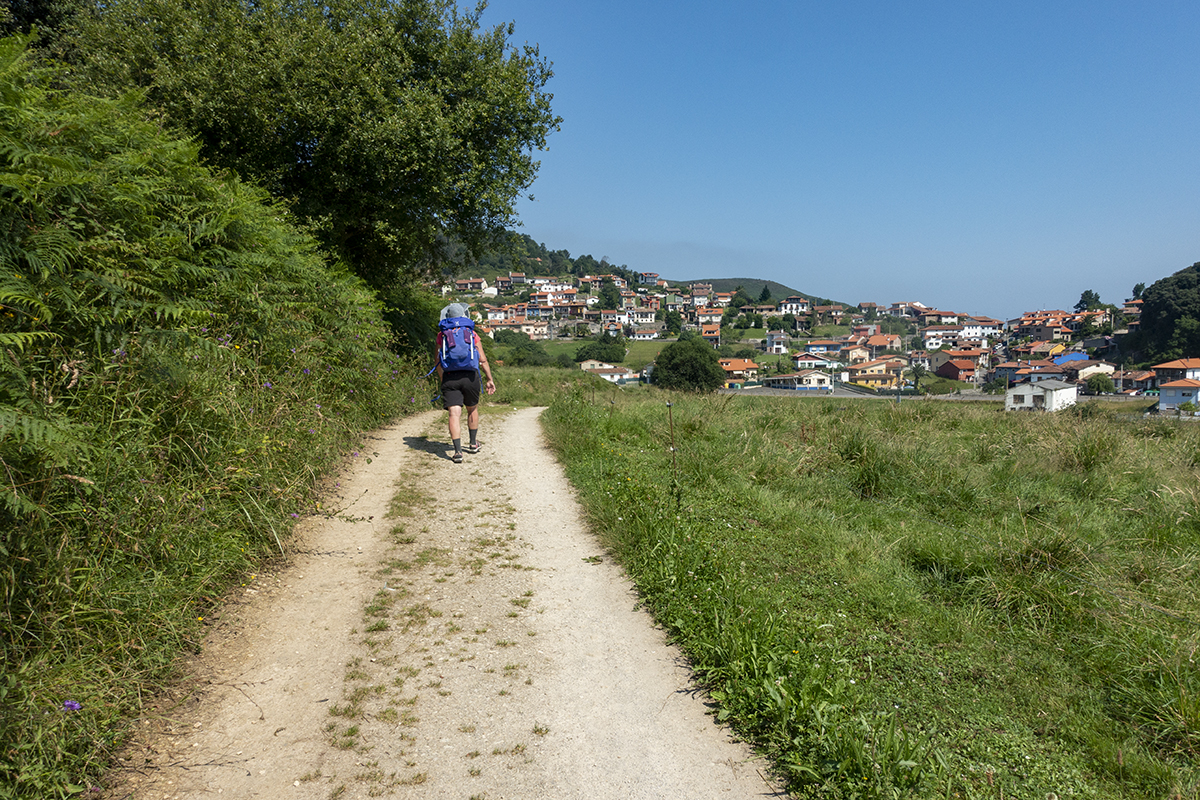 The camino to Santiago de Compostella