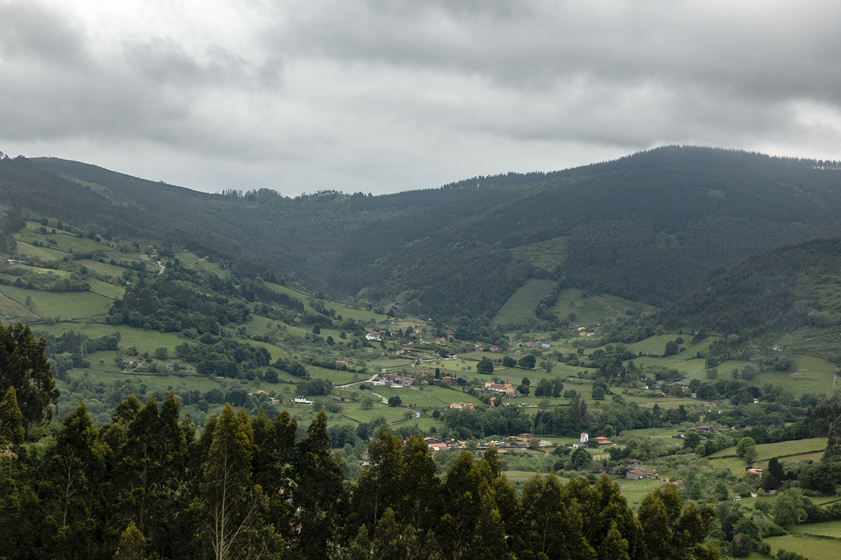 The camino to Santiago de Compostella