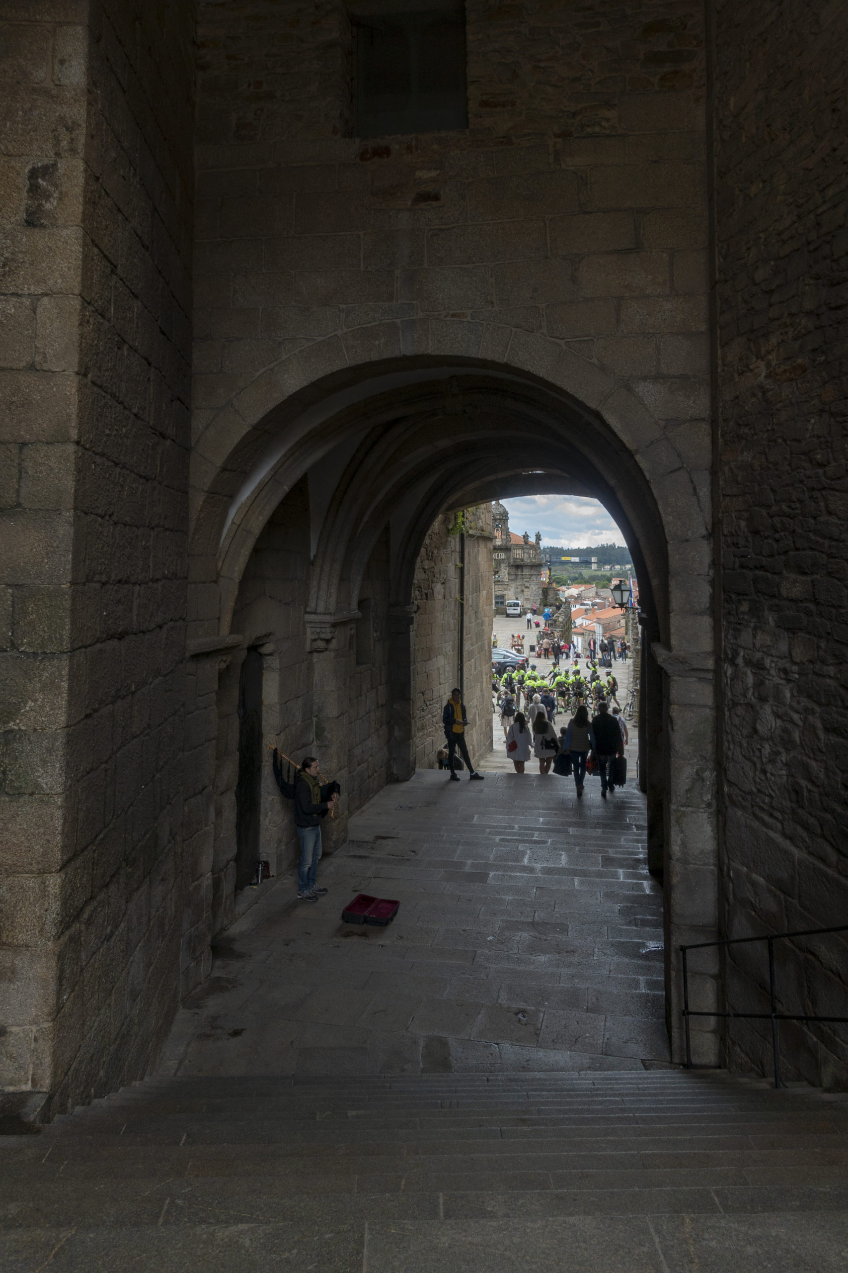 Santiago de Compostela. Camino Frances. Spain.