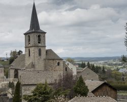Aumont-Aubrac. Via Podiensis. France. Aumont-Aubrac. Via Podiensis. France.