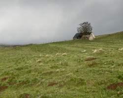 Abandoned house. To Saint-Côme-d’Olt. France.