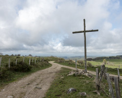 Cross paths. To Saint-Côme-d’Olt. France.