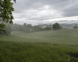 Not much light. To Estaing. France. Not much light. To Estaing. France.