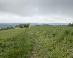 On the ridge. To Decazeville. France. On the ridge. To Decazeville. France.