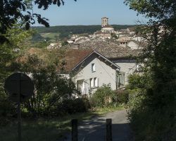 Montcuq. To Lauzerte. Via Podiensis. France. Montcuq. To Lauzerte. Via Podiensis. France.