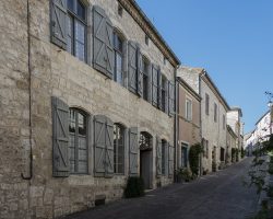 The hostel. Lauzerte. Via Podiensis. France. The hostel. Lauzerte. Via Podiensis. France.