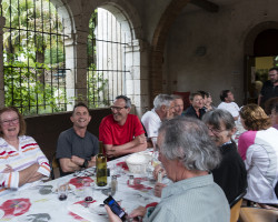 Diner at the hostel. Diner at the hostel.