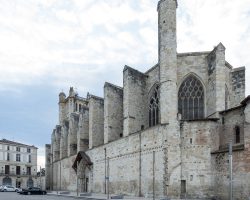 The church in Condom. Via Podiensis. France. The church in Condom. Via Podiensis. France.