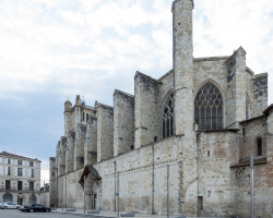 The church in Condom. The church in Condom.