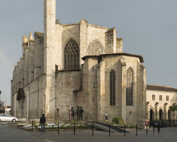 The church of Condom and the musketeers. The church of Condom and the musketeers.