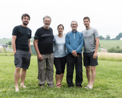 Gaël, Bertrand, Ines, Patrick and Julien. Gaël, Bertrand, Ines, Patrick and Julien.