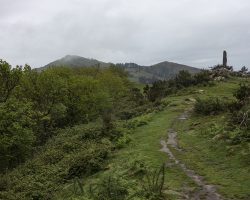 Upp to Jaizkibel. To San Sebastian. CAmino del Norte. Spain. Upp to Jaizkibel. To San Sebastian. CAmino del Norte. Spain.