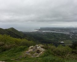 Looking back… To San Sebastian. CAmino del Norte. Spain. Looking back… To San Sebastian. CAmino del Norte. Spain.