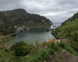 Ría de Pasaia. To San Sebastian. CAmino del Norte. Spain. Ría de Pasaia. To San Sebastian. CAmino del Norte. Spain.