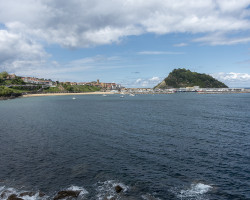 Coming to Getaria. Coming to Getaria.