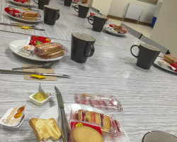 Light breakfast. I leave Bilbao hungry. Light breakfast. I leave Bilbao hungry.