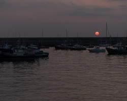 Sunrise in Castro Urdiales. Sunrise in Castro Urdiales.