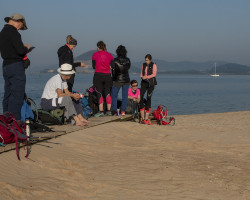 Waiting for the ferry to Santoña. Waiting for the ferry to Santoña.