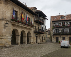 Santillana del Mar is a charming village. Too bad I couldn't come here yesterday. I am sick and I stop here. Santillana del Mar. Camino. del Norte. Spain.