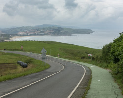 On our way to San Vicente de la Barquera. On our way to San Vicente de la Barquera.