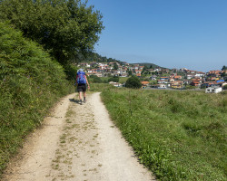 Village. To Nueva. Camino del Norte. Spain.