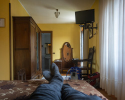 Dream hotel to end our journey. To Villaviciosa. Camino del Norte. Spain.