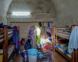 The hostel in Sobrado. The hostel in Sobrado.