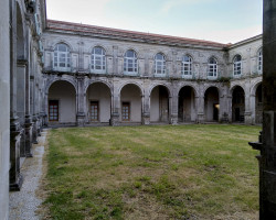 The hostel in Sobrado. The hostel in Sobrado.