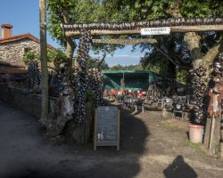 I was in this bar for 14 years ago. There was no bottles then. To O Pedrouzo. Camino del Norte. Spain. I was in this bar for 14 years ago. There was no bottles then. To O Pedrouzo. Camino del Norte. Spain.