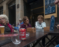 Jan and two french pilgrims. 20190610-DSC7095