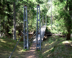 Another bridge. To Slätteryd. Sweden.