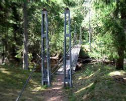 Another bridge. To Slätteryd. Sweden.