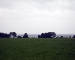 The lake Vättern. Yes, it was that dark! The lake Vättern. Yes, it was that dark!