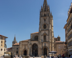 Oviedo - the cathedral Oviedo