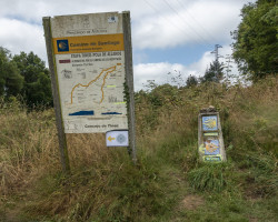 Here you cab choose to walk over the hospitales or via Pola de Allande. Here you cab choose to walk over the hospitales or via Pola de Allande.